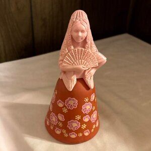 Romantic Ceramic Doll Figure